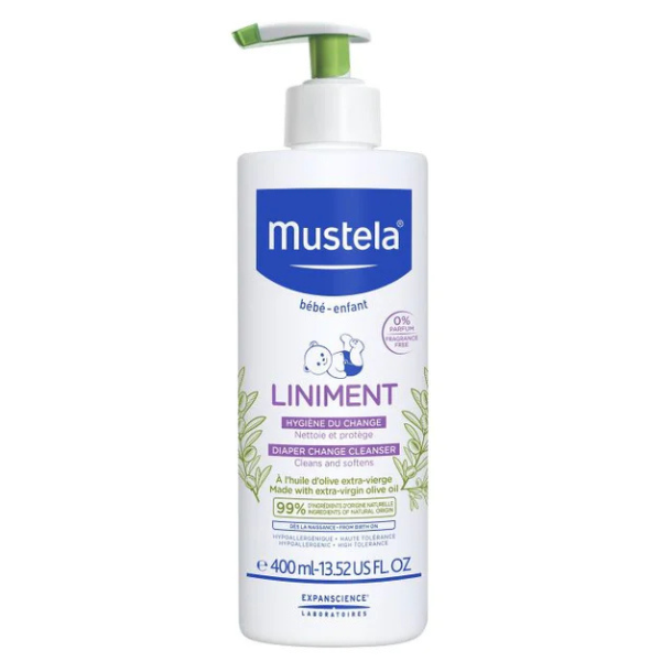 Poza produs Lotiune de curatare pentru zona scutecului LINIMENT, Mustela | 500 ml