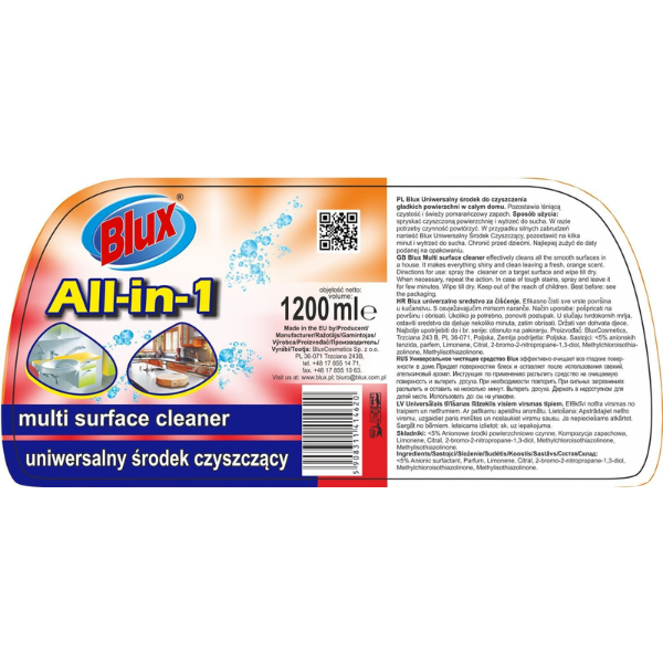 Poza produs Solutie universala, Blux | 1200 ml