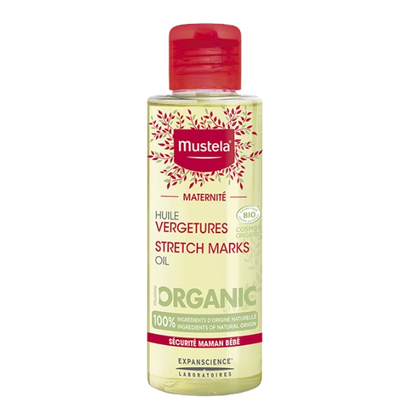 Poza produs Ulei Bio antivergeturi, Maternite, Mustela | 105ml