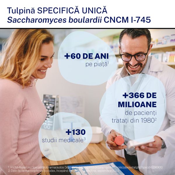 Poza produs Enterol 250 mg pulbere orala, Biocodex | 10 plicuri