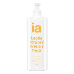 Lapte de corp cu extract de ovaz si grau, cu dispenser, Interapothek | 750 ml