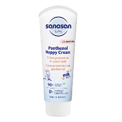Crema cu Panthenol impotriva iritatiei de scutec, Sanosan Baby | 100 ml