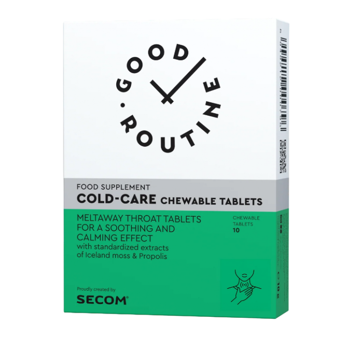 Poza produs Good Routine Cold-Care, Secom | 10 tablete masticabile