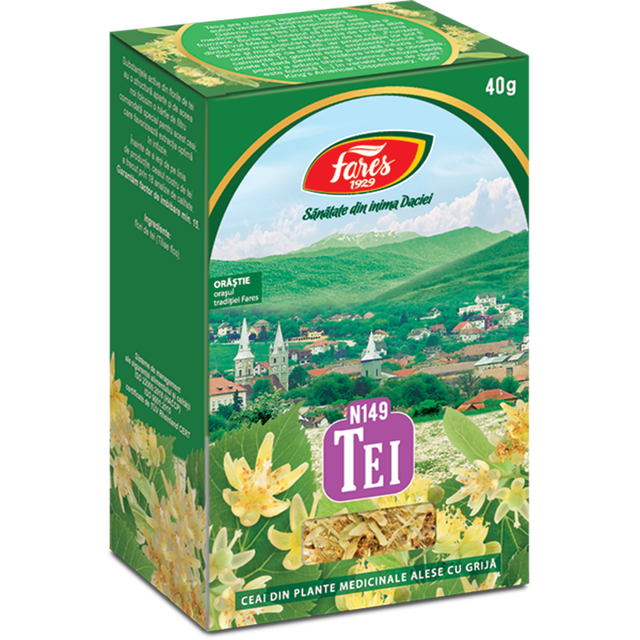 Poza produs Tei, flori, N149, ceai la punga, Fares | 40G