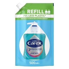 Rezerva sapun lichid antibacterian CAREX Original, Luksja | 500 ml