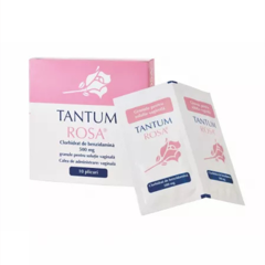 Tantum Rosa, 500 mg pentru solutie vaginala, Angelini | 10 plicuri