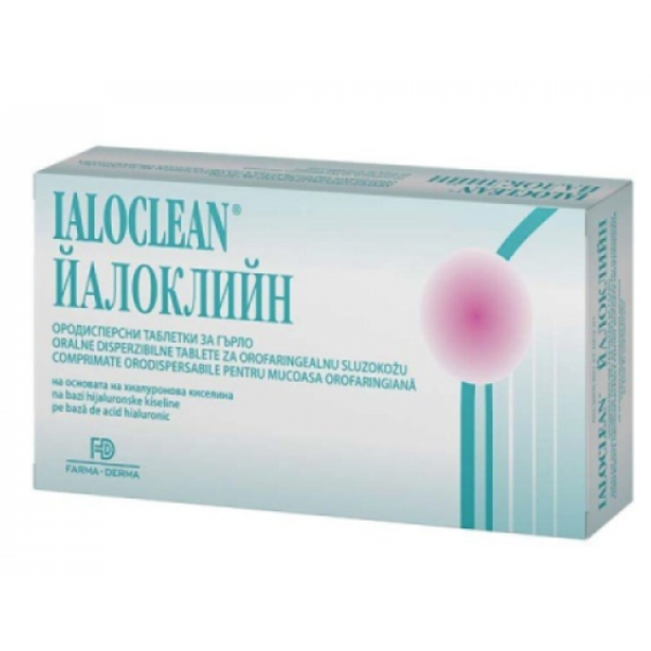 Poza produs Ialoclean orodispersabil, Farma-Derma Italia | 30 comprimate