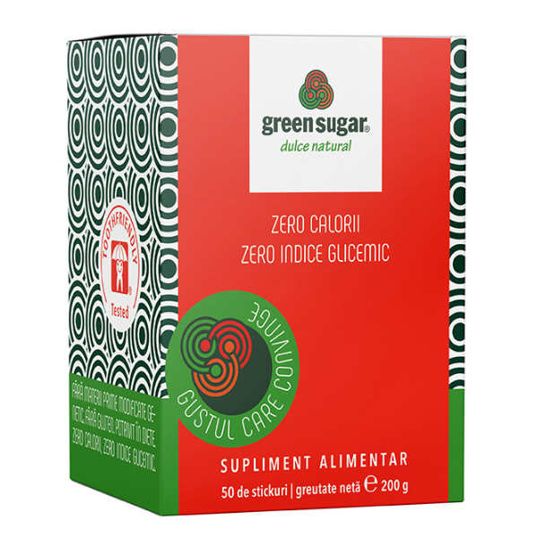 Poza produs Green Sugar, Remedia | 50 stick-uri