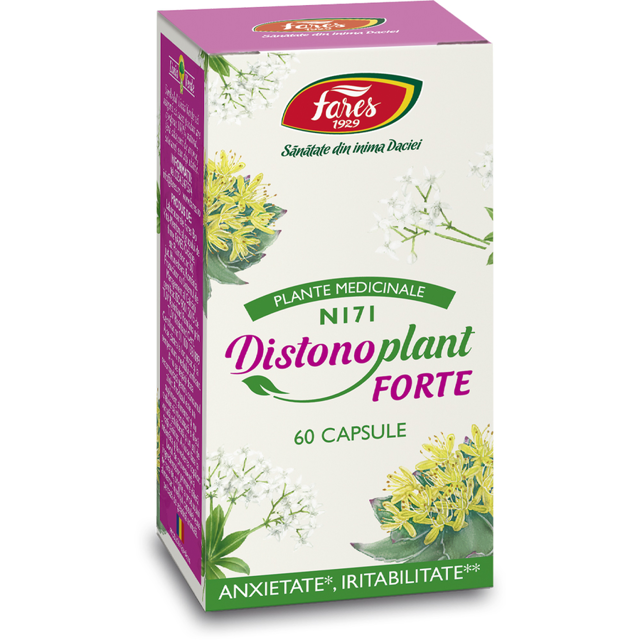 Poza produs Distonoplant Forte N171, Fares | 60 capsule