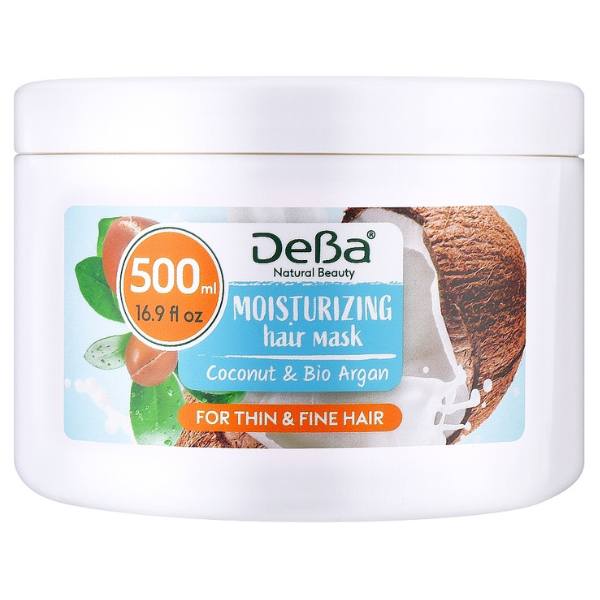 Poza produs Masca de par hidratanta DEBA Natural Beauty, Rubella | 500 ml