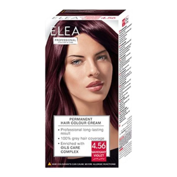 Poza produs Vopsea de par 4.56 - Mahon-Violet, Elea Professional | 123 ml