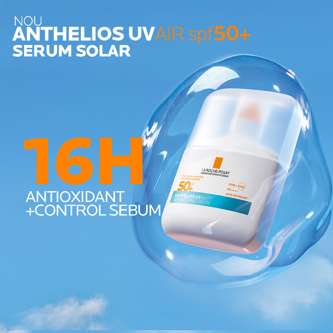 Poza produs Anthelios Uvair ser de fata SPF 50+, La Roche-Posay | 50 ml