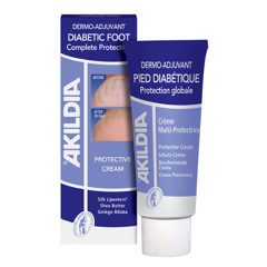 Crema pentru piciorul diabetic Akildia, Asepta | 75 ml