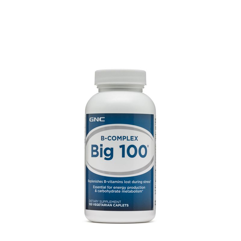 Poza produs GNC B-complex Big 100, Complex De Vitamina B | 100 Tb