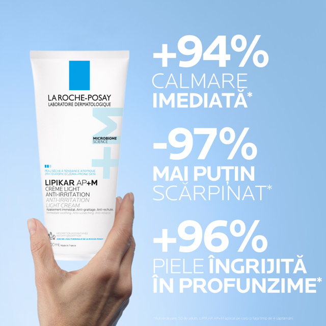 Poza produs Lipikar crema Light AP+M, La Roche-Posay | 200 ml