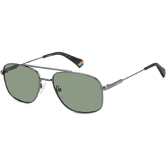 Ochelari de soare barbati PLD 6235/S/X ASR 56 17 Dark Green, Polaroid | 1 buc