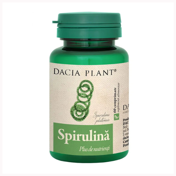 Poza produs Spirulina, Dacia Plant | 60 comprimate