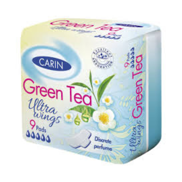 Poza produs ABSORBANTE CARINE ULTRA DEO CEAI VERDE X 9BUC