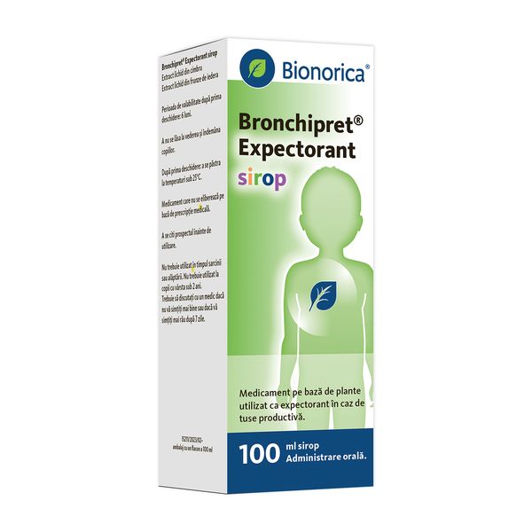 Poza produs Bronchipret Expectorant sirop, Bionorica | 100 ml