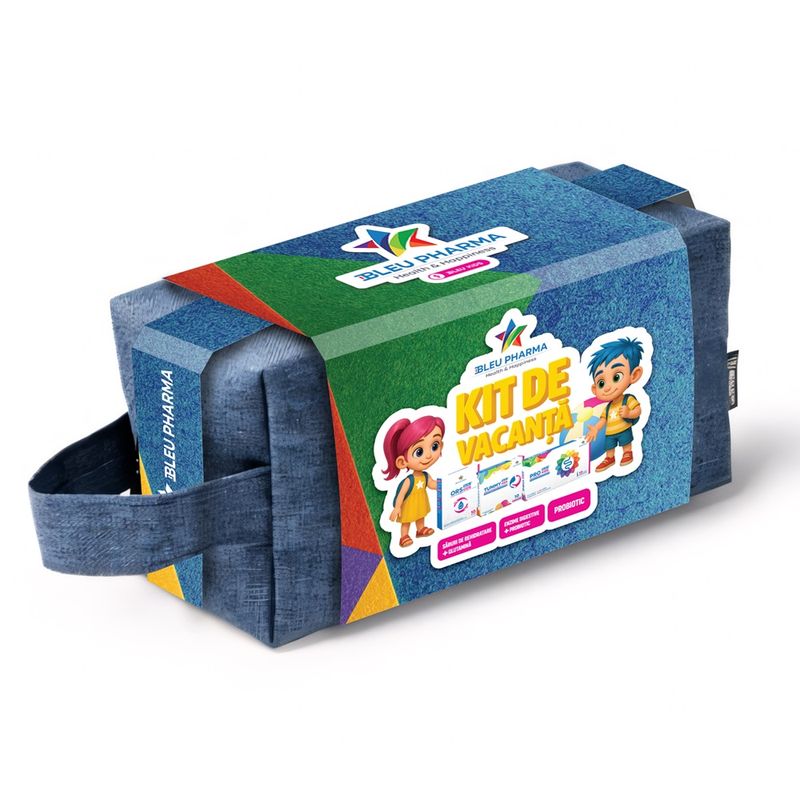 Poza produs Kit de vacanta Bleu Kids, Bleu Pharma