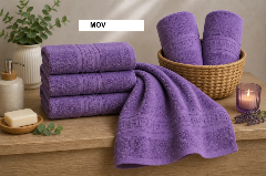 Set prosop GREEK BORDER 100% BBC Mov, Ralex | 2 buc