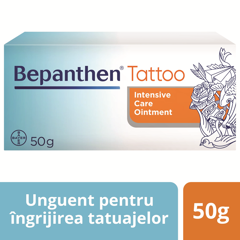 Bepanthen Tatoo unguent pentru ingrijirea tatuajelor, Bayer | 50 g