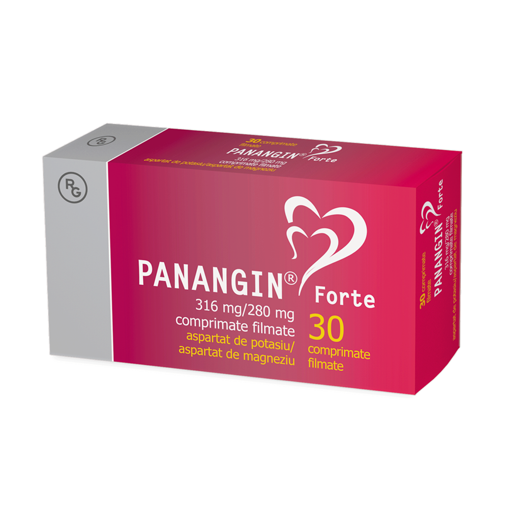 Poza produs PANANGIN FORTE 316 MG/280 MG X 30