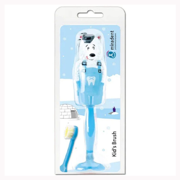 Poza produs Periuta de dinti copii KIDS BRUSH Urs, Miradent | 1 buc