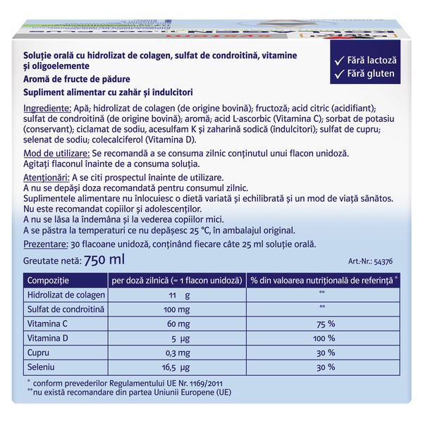 Kollagen 11.000 Plus, Doppelherz System | 30 flacoane — poza produs 2/4