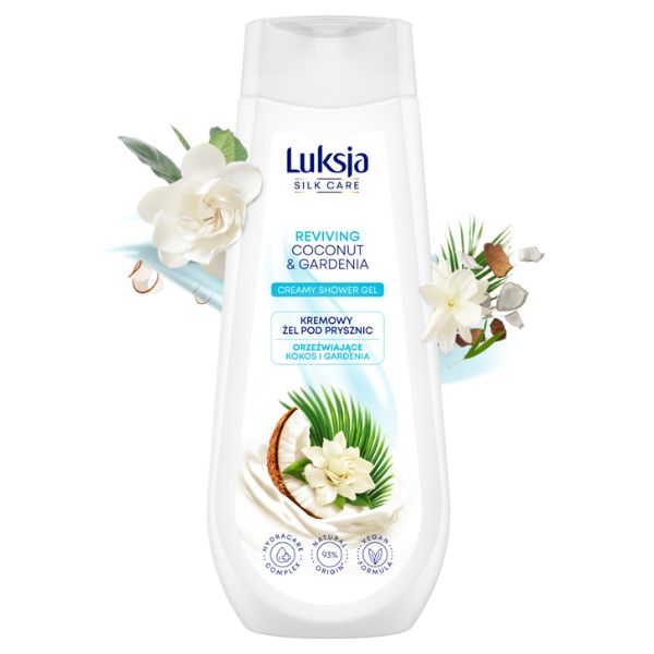 Poza produs Gel de dus crema SILK CARE Reviving, Luksja | 500 ml