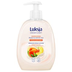 Sapun lichid CREAMY & SOFT cu pompita Energizing, Luksja | 500 ml