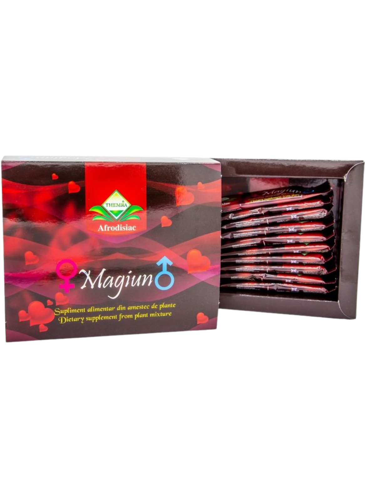 Poza produs Magiun afrodisiac 100% natural Themra supliment pentru potenta si crestere libidou, Themra |12 plicuri x 12g