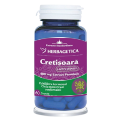 Cretisoara Lady s Mantle, Herbagetica | 60 capsule