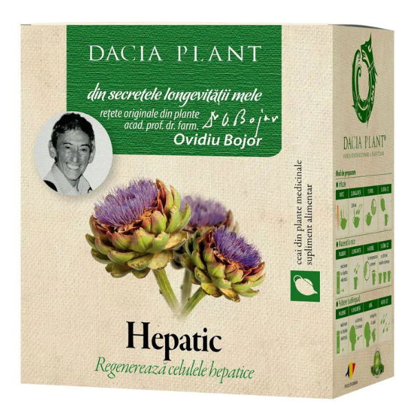 Poza produs Ceai Hepatic, Dacia Plant | 50 g
