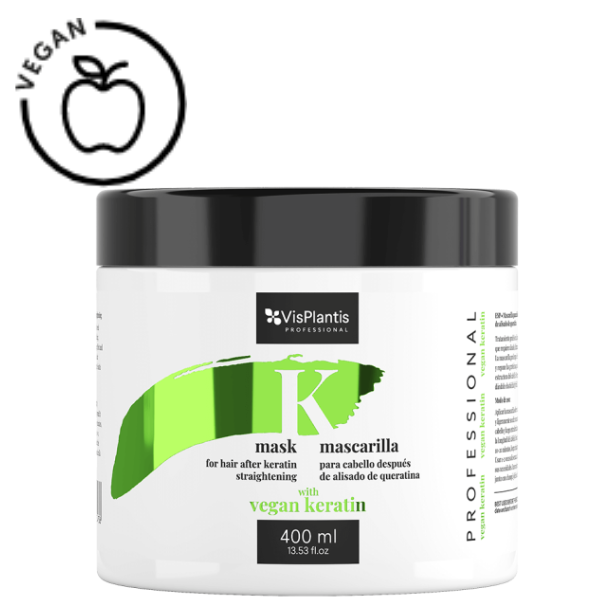 Poza produs Masca de par cu keratina vegetala Vis Plantis Proffesional, Green Pharmacy | 400 ml