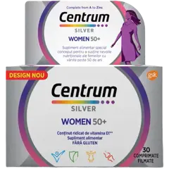 Centrum Silver pentru femei 50+, Haleon | 30 comprimate