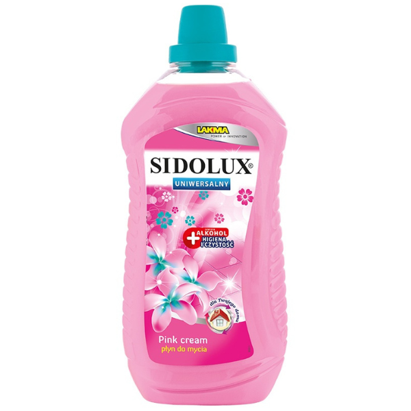 Poza produs Detergent Suprafete lavabile Pink Cream Sidolux Universal, Lakma | 1 L