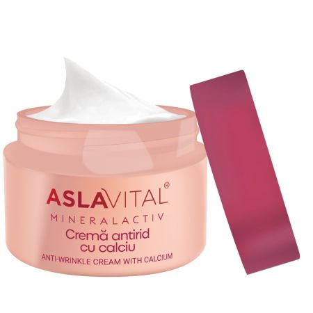 Poza produs Crema Antirid cy Calciu MineralActiv Aslavital, Farmec | 50 ml
