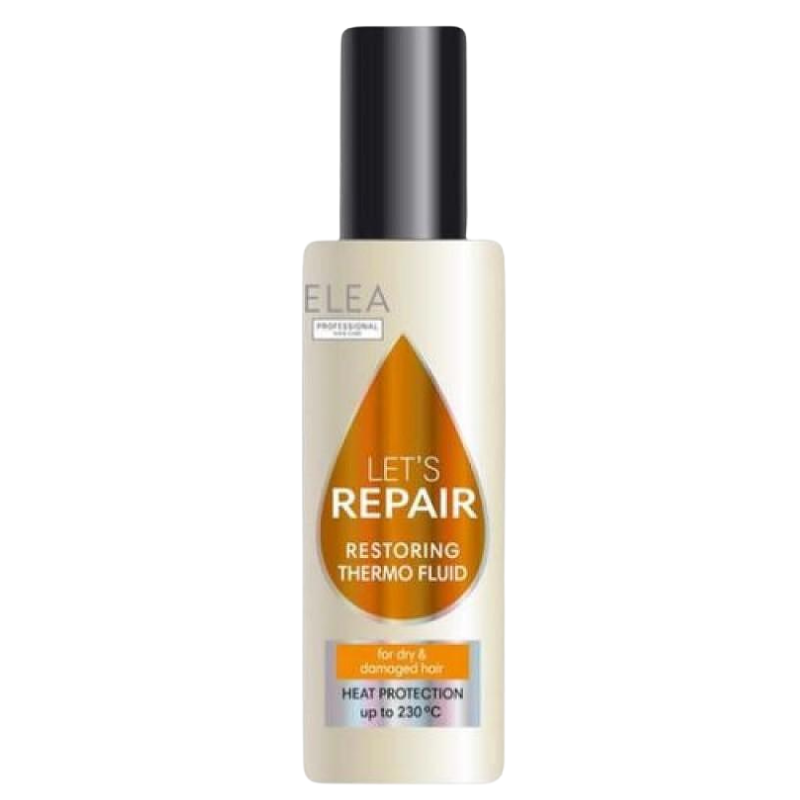 Poza produs Fluid reparator cu protectie termica pentru par uscat si deteriorat, Elea Let's Repair | 150 ml