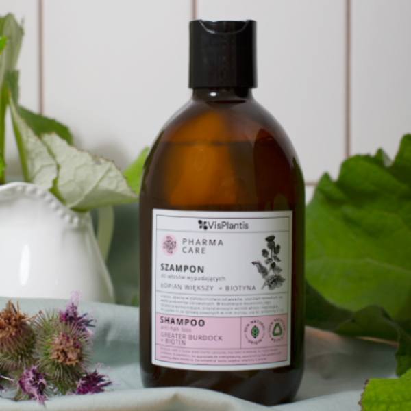 Poza produs Sampon Pharma Care pentru par gras cu Menta si Zinc, Green Pharmacy | 500 ml