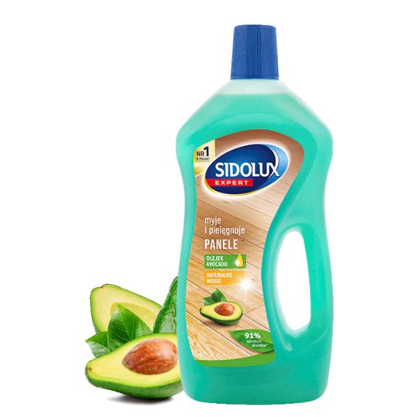 Poza produs Solutie curatare Suprafete laminate Avocado Sidolux Expert Plus, Lakma | 750 ml