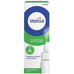 Vibrocil 2,5 mg/0,25 mg/ml, Haleon | 15 ml spray nazal