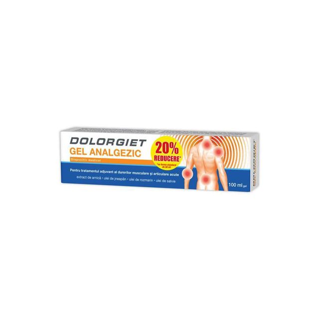 Poza produs Dolorgiet gel analgezic | 100 ml