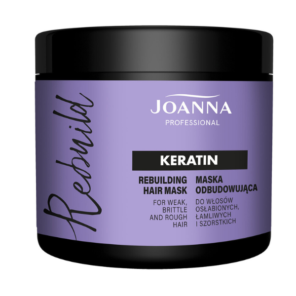 Poza produs Masca profesionala pentru par cu keratina, Joanna | 500 g