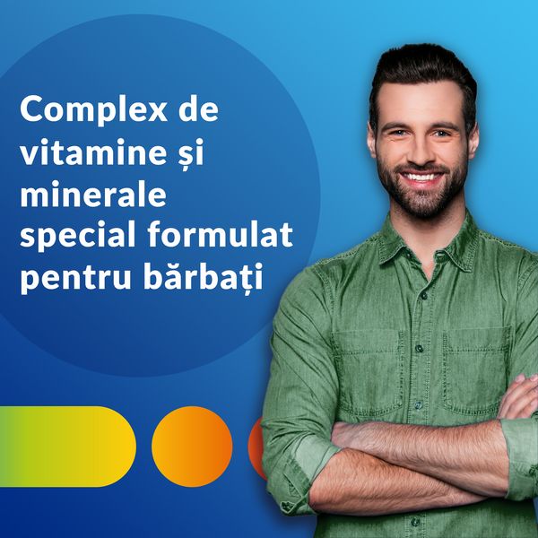 Poza produs Centrum pentru barbati Complet de la A la Zinc | 30 comprimate
