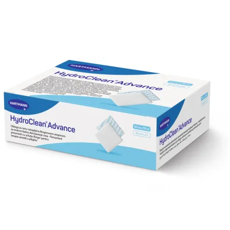 Poza produs Pansament HydroClean Advance, 10 x 10 cm, Hartmann | 10 bucati