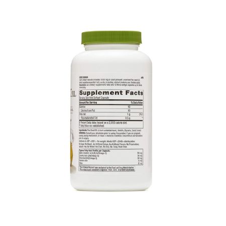 Poza produs GNC FLAX SEED OIL 1000MG 90CAPS 573466