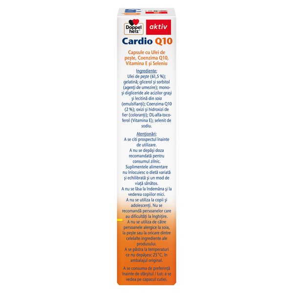 Cardio Q10, Doppelherz Aktiv | 30 comprimate — poza produs 4/4