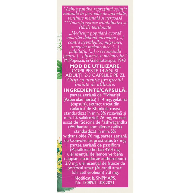 Poza produs Distonoplant Forte N171, Fares | 60 capsule