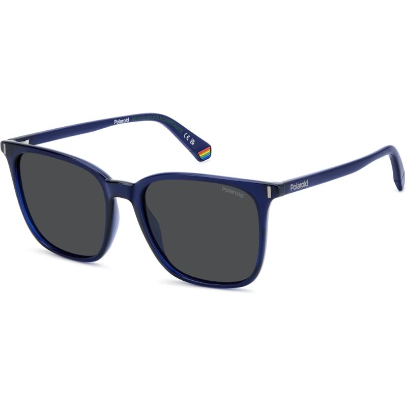 Poza produs Ochelari de soare unisex PLD 6226/S PJP/M9 54 Blue Brown, Polaroid | 1 buc